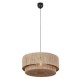 Trio-366890136 - Smilla - Black Pendant with Natural Jute