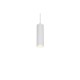 Trio-367700131 - Soka - Matt White Ribbed Pendant