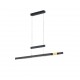 Kitchen Lights - Trajan - Matt Black & Matt Brass CCT Linear Profile Trio-375310502 - Trajan - Matt Black & Matt Brass CCT Linear Profile