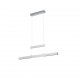 Kitchen Lights - Trajan - Brushed Aluminium & Matt Black CCT Linear Profile Trio-375310505 - Trajan - Brushed Aluminium & Matt Black CCT Linear Profile