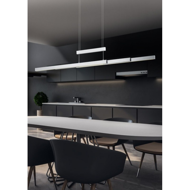 Kitchen Lights - Trajan - Matt Nickel CCT Linear Profile Trio-375310507 - Trajan - Matt Nickel CCT Linear Profile