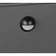 - Garonne - Anthracite PIR Bollard with Clear Glass Trio-401869142 - Garonne - Anthracite PIR Bollard with Clear Glass