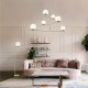 - Pure - Matt Brass Floor Lamp with White Glass Trio-402000108 - Pure - Matt Brass Floor Lamp with White Glass