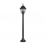 Livenza - Traditional Matt Black Post Livenza - Traditional Matt Black Post