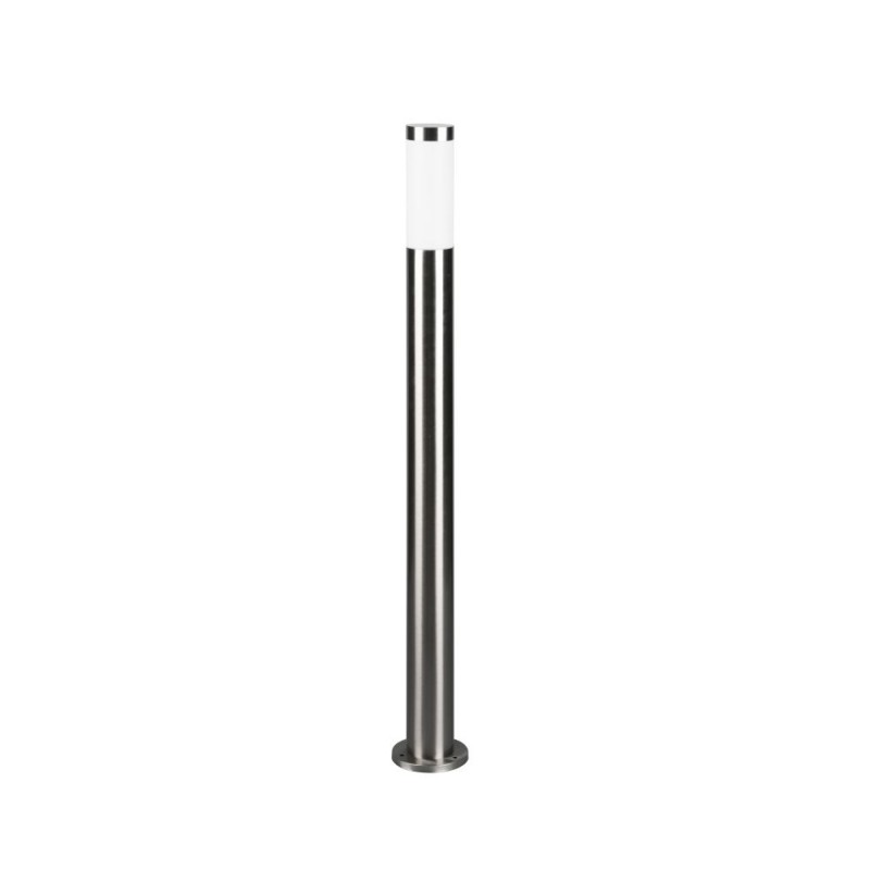 Trio-409760107 - Trioto - Matt Nickel Bollard with White Diffuser