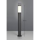Trio-409760132 - Trioto - Matt Black Bollard with White Diffuser