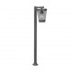 - Cavado - Anthracite Post with Clear Diffuser Trio-411060142 - Cavado - Anthracite Post with Clear Diffuser