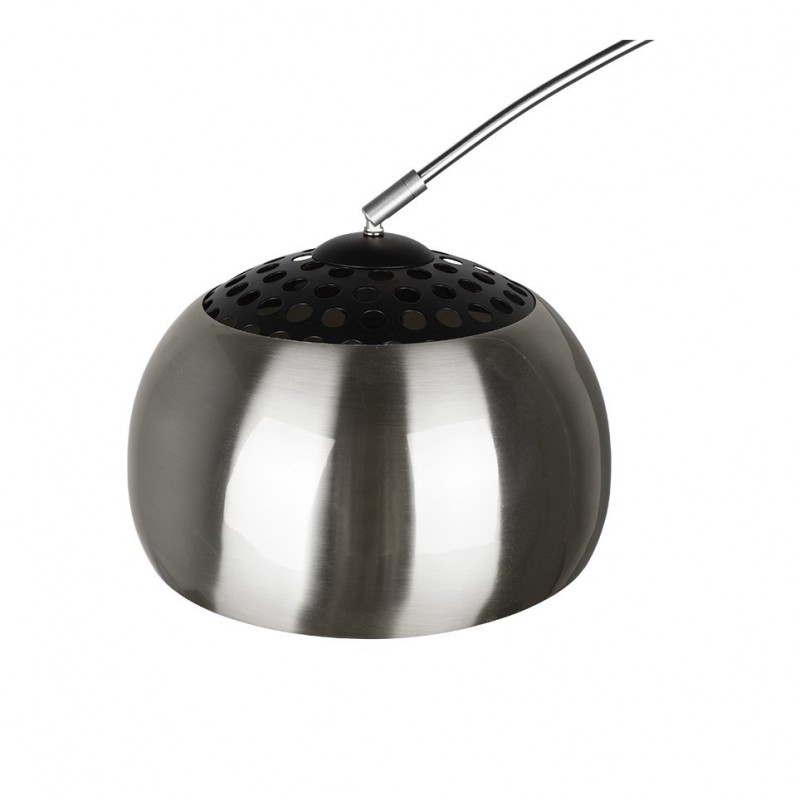 - Argentina - Nickel & Black Marble Floor Lamp Trio-411700107 - Argentina - Nickel & Black Marble Floor Lamp