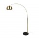 - Argentina - Matt Brass & Black Marble Floor Lamp Trio-411700108 - Argentina - Matt Brass & Black Marble Floor Lamp