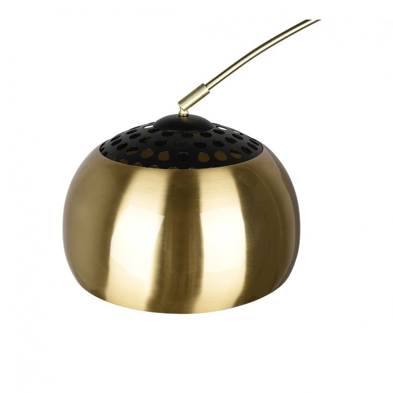 - Argentina - Matt Brass & Black Marble Floor Lamp Trio-411700108 - Argentina - Matt Brass & Black Marble Floor Lamp