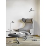 Marley - Matt Nickel Floor Lamp Marley - Matt Nickel Floor Lamp