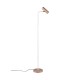 Trio-412400165 - Marley - Warm Grey & Coffee Floor Lamp