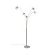 Trio-412400507 - Marley - Matt Nickel 5 Light Floor Lamp