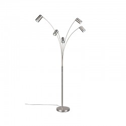 Marley - Matt Nickel 5 Light Floor Lamp