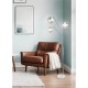 - Paxton - Chrome 3 Light Floor Lamp with Multicoloured Clear Glass Trio-416900306 - Paxton - Chrome 3 Light Floor Lamp with Multicoloured Clear Glass