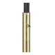 Trio-416900380 - Paxton - Black & Gold 3 Light Floor Lamp with Amber Glass
