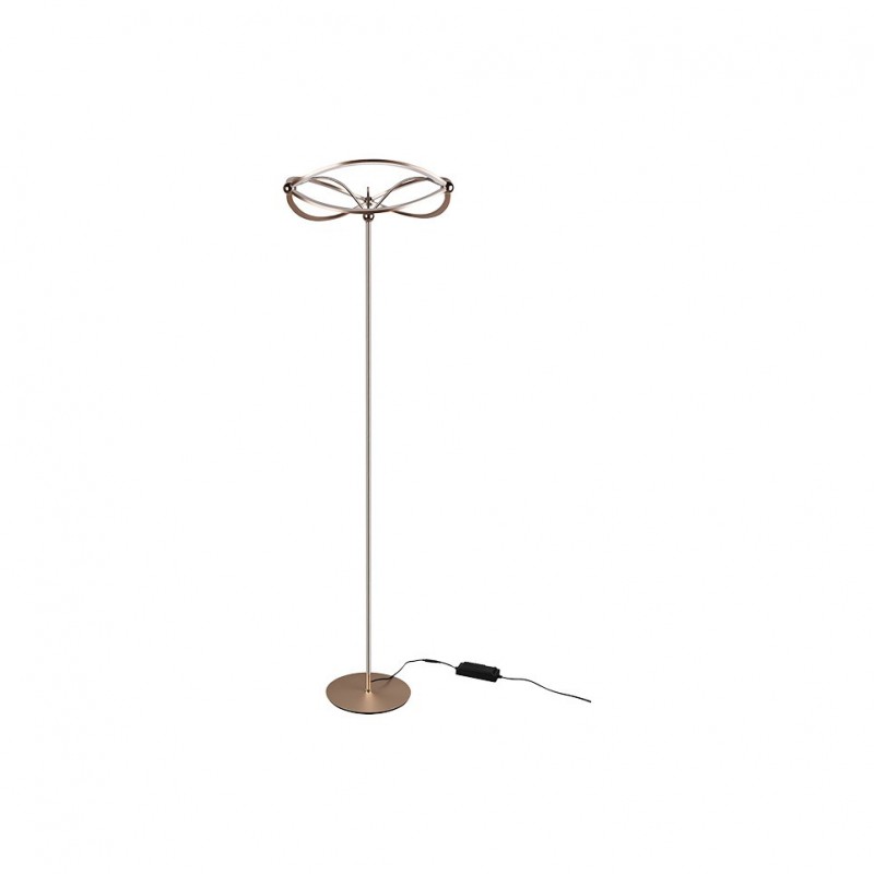 - Charivari - Matt Brass LED Floor Lamp Trio-421210108 - Charivari - Matt Brass LED Floor Lamp