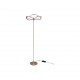 - Charivari - Matt Brass LED Floor Lamp Trio-421210108 - Charivari - Matt Brass LED Floor Lamp