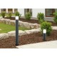 Trio-422260142 - Hoosic - Anthracite PIR Bollard with White Diffuser