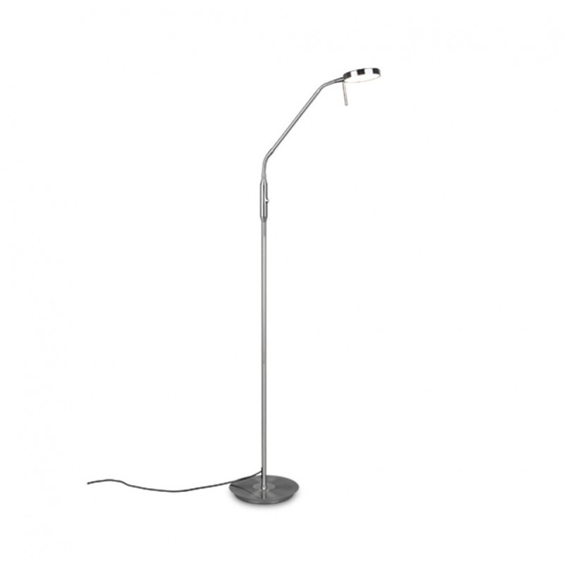 - Monza - Matt Nickel CCT Floor Lamp Trio-423310107 - Monza - Matt Nickel CCT Floor Lamp