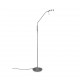 - Monza - Matt Nickel CCT Floor Lamp Trio-423310107 - Monza - Matt Nickel CCT Floor Lamp