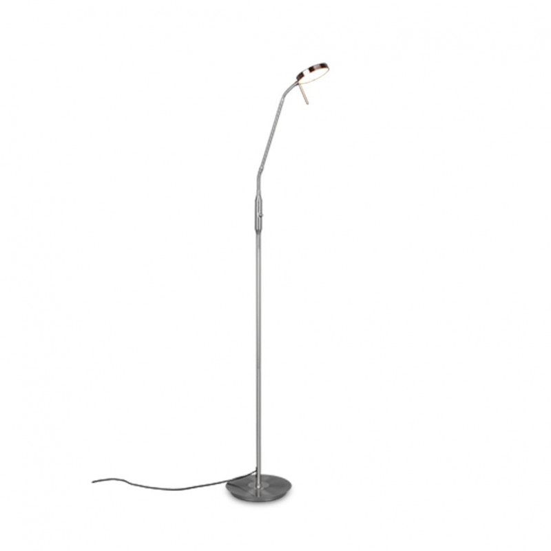 - Monza - Matt Nickel CCT Floor Lamp Trio-423310107 - Monza - Matt Nickel CCT Floor Lamp