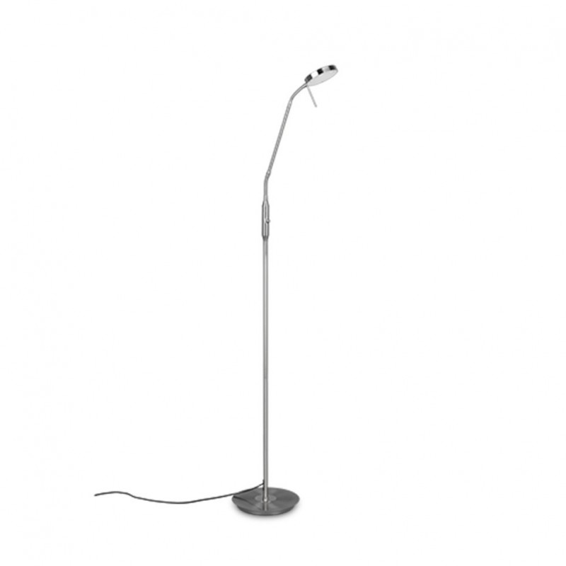 - Monza - Matt Nickel CCT Floor Lamp Trio-423310107 - Monza - Matt Nickel CCT Floor Lamp