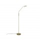 - Monza - Matt Brass CCT Floor Lamp Trio-423310108 - Monza - Matt Brass CCT Floor Lamp