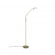 - Monza - Matt Brass CCT Floor Lamp Trio-423310108 - Monza - Matt Brass CCT Floor Lamp