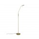 - Monza - Matt Brass CCT Floor Lamp Trio-423310108 - Monza - Matt Brass CCT Floor Lamp