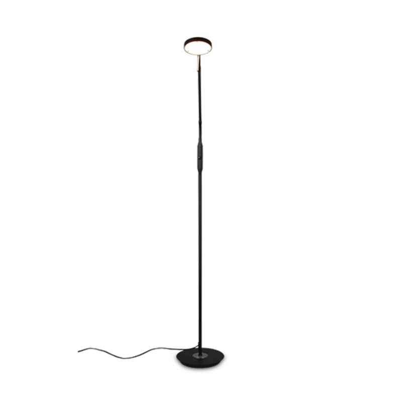 - Monza - Matt Black CCT Floor Lamp Trio-423310132 - Monza - Matt Black CCT Floor Lamp