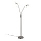Trio-423310207 - Monza - Matt Nickel 2 Light CCT Floor Lamp