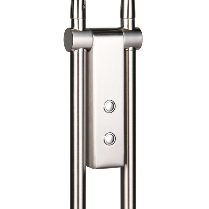 Trio-423310207 - Monza - Matt Nickel 2 Light CCT Floor Lamp