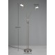 Trio-423310207 - Monza - Matt Nickel 2 Light CCT Floor Lamp