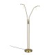 Trio-423310208 - Monza - Matt Brass 2 Light CCT Floor Lamp