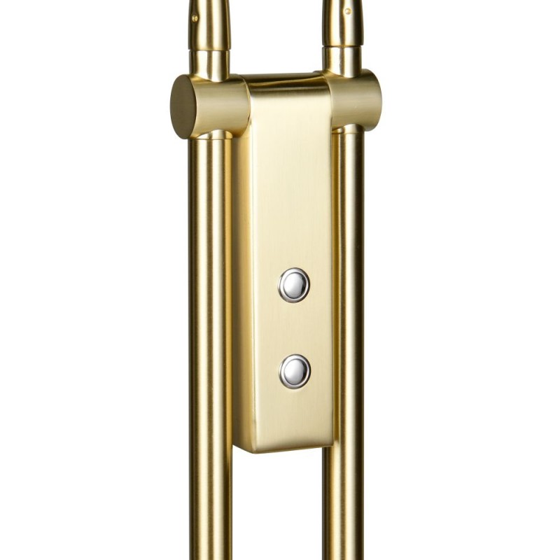 Trio-423310208 - Monza - Matt Brass 2 Light CCT Floor Lamp