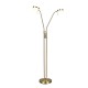 Trio-423310208 - Monza - Matt Brass 2 Light CCT Floor Lamp