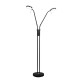 Trio-423310232 - Monza - Matt Black 2 Light CCT Floor Lamp