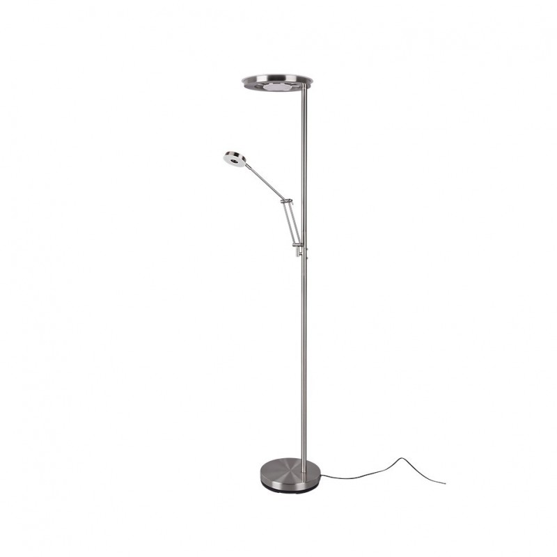 - Barrie - Matt Nickel Mother & Child CCT Floor Lamp Trio-424210307 - Barrie - Matt Nickel Mother & Child CCT Floor Lamp