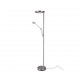 - Barrie - Matt Nickel Mother & Child CCT Floor Lamp Trio-424210307 - Barrie - Matt Nickel Mother & Child CCT Floor Lamp