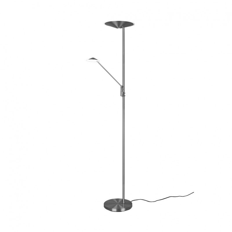 - Brantford - Matt Nickel CCT Mother & Child Floor Lamp Trio-425610207 - Brantford - Matt Nickel CCT Mother & Child Floor Lamp