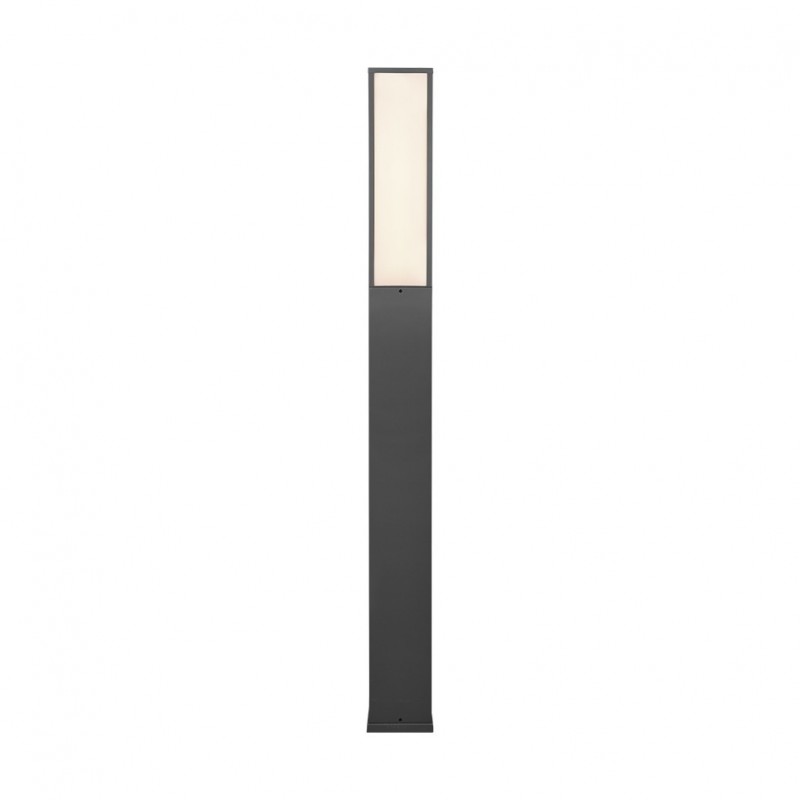 - Fuerte - Anthracite LED Bollard with White Diffuser Trio-426260142 - Fuerte - Anthracite LED Bollard with White Diffuser