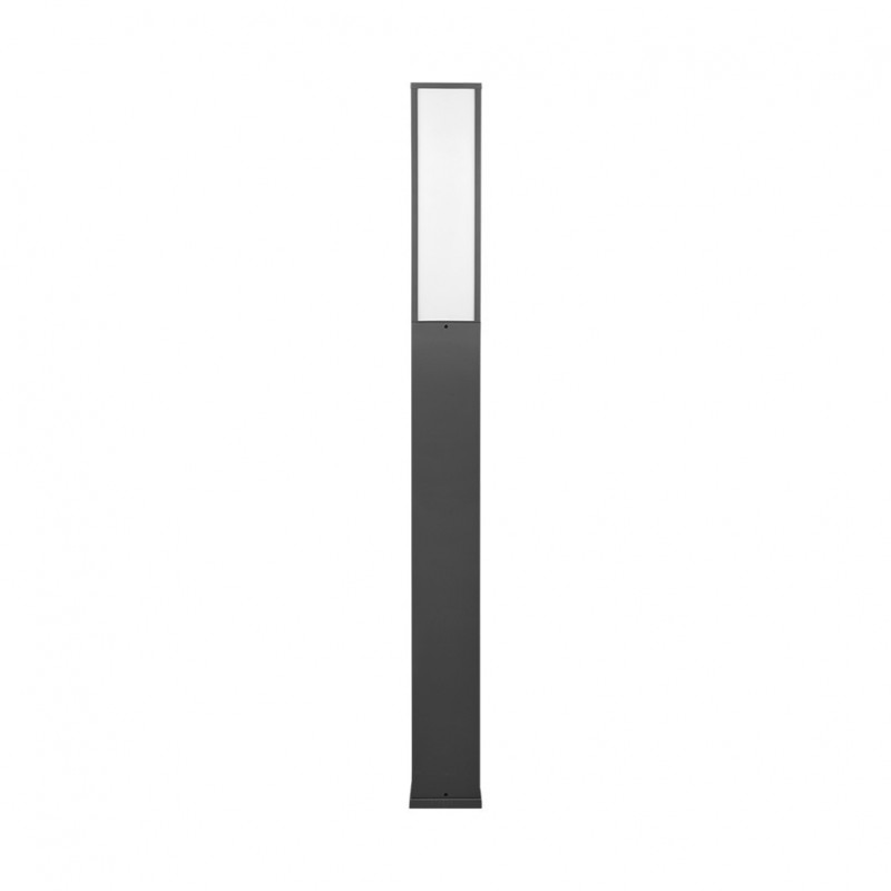 - Fuerte - Anthracite LED Bollard with White Diffuser Trio-426260142 - Fuerte - Anthracite LED Bollard with White Diffuser