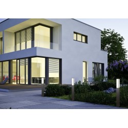 Fuerte - Anthracite LED Bollard with White Diffuser Fuerte - Anthracite LED Bollard with White Diffuser