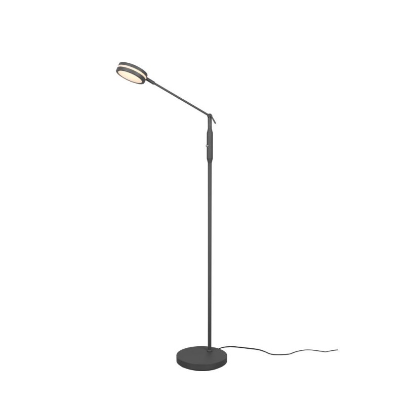 Trio-426510142 - Franklin - Anthracite CCT Floor Lamp