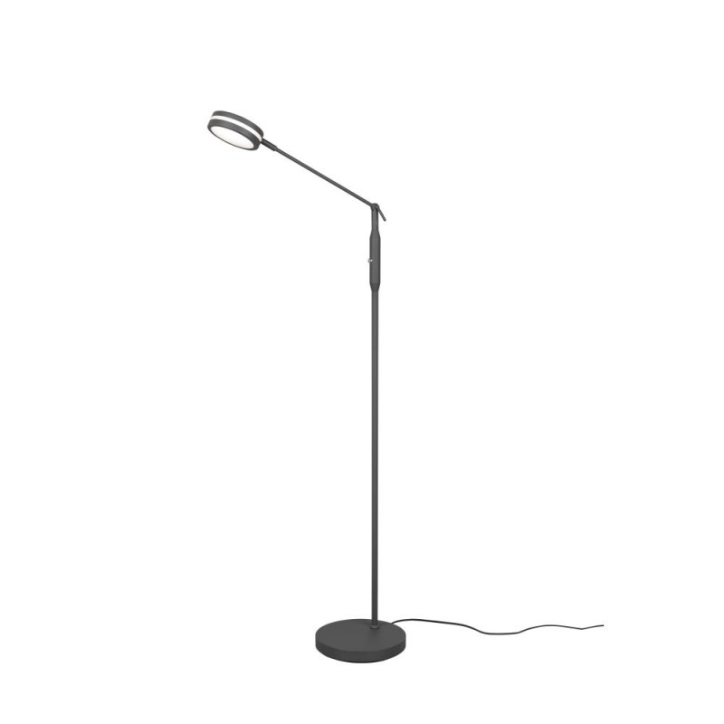 Trio-426510142 - Franklin - Anthracite CCT Floor Lamp
