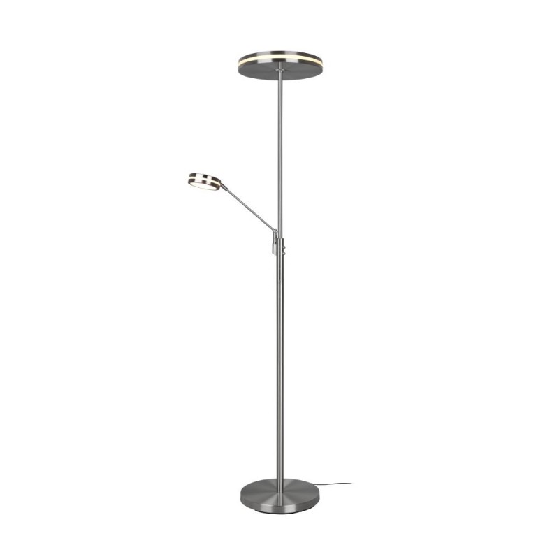 Trio-426510207 - Franklin - Matt Nickel Mother & Child CCT Floor Lamp