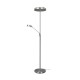 Trio-426510207 - Franklin - Matt Nickel Mother & Child CCT Floor Lamp