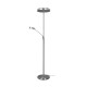 Trio-426510207 - Franklin - Matt Nickel Mother & Child CCT Floor Lamp