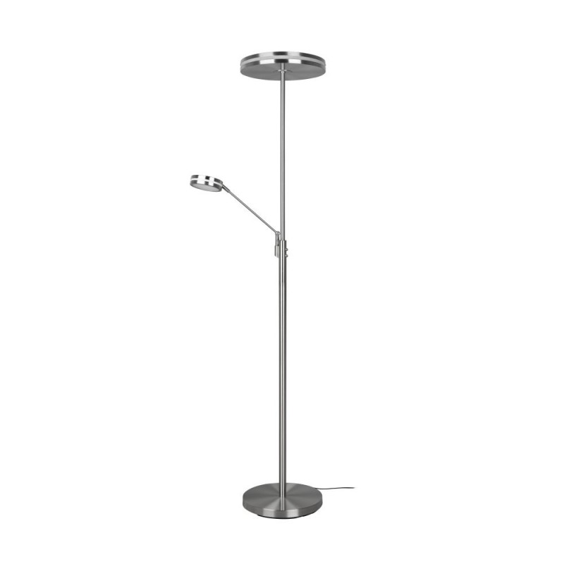 Trio-426510207 - Franklin - Matt Nickel Mother & Child CCT Floor Lamp